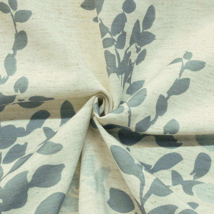 Panneau de rideau filtrant la lumière à œillets Lana bleu d’Habitat - 50 x 108