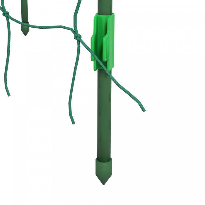 Treillis De Jardin Outsunny Pour Plantes Grimpantes A L'exterieur, 6 Pieds De Haut