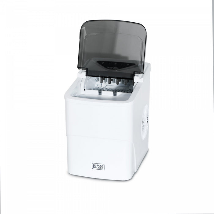 Machine a glacons BLACK+DECKER serie BDB, capacite de 12 kg toutes les 24 heures, BIMH226W