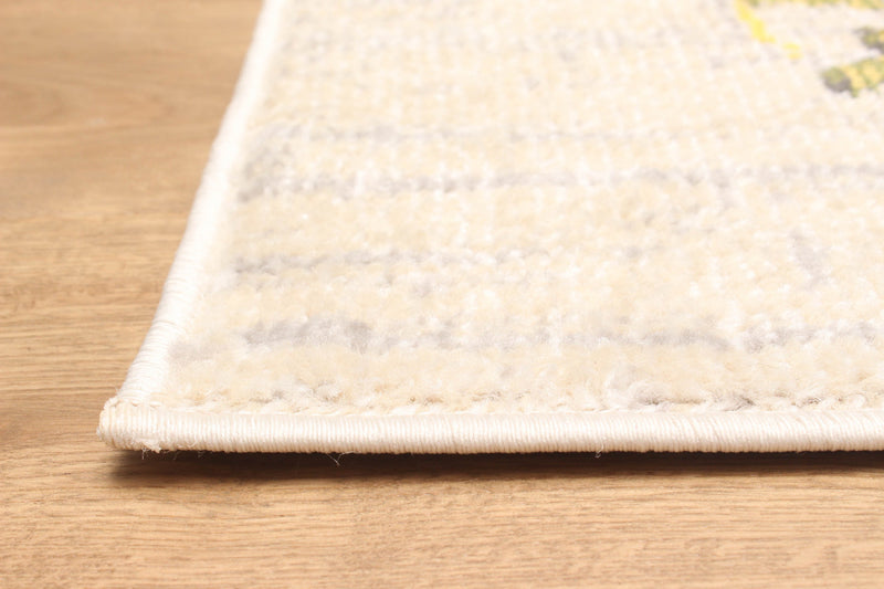 Tapis Traditionnel Rosa 8'0\" x 10'0\" en Ivoire