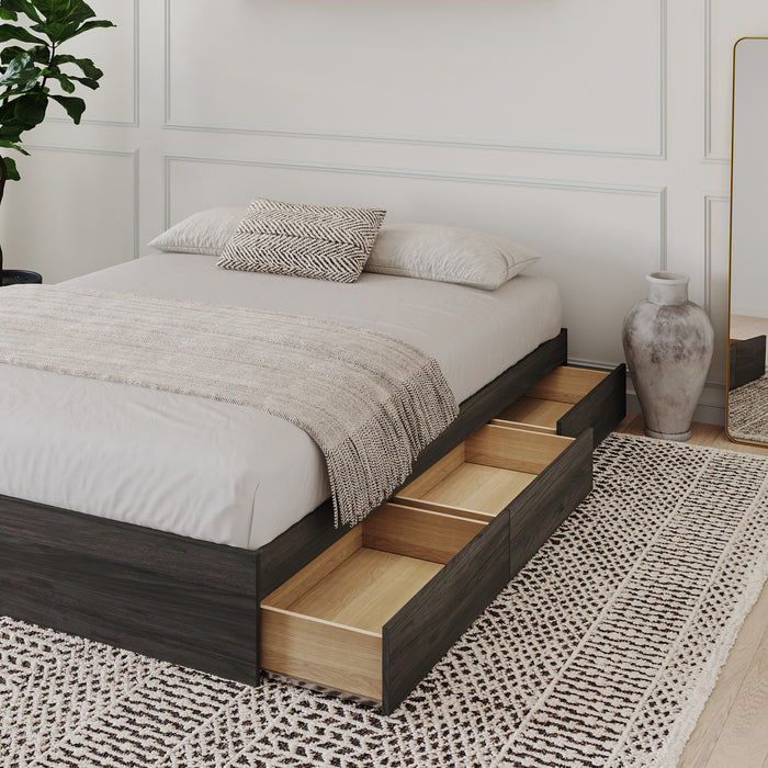 Bark Grey King Bed