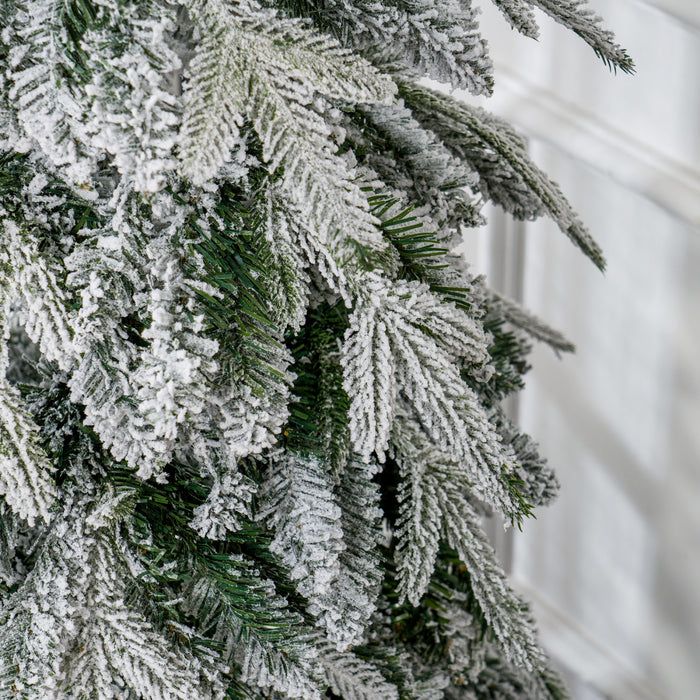 Homcom Arbre De Noel Artificiel Crayon De 6 Pi Avec Ouverture Automatique