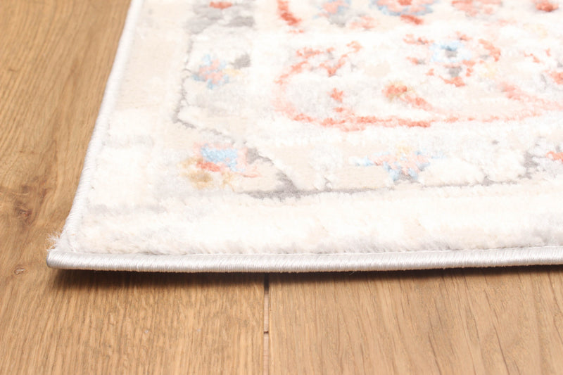 Tapis Traditionnel Seline 5'0\" x 8'0\" en Ivoire