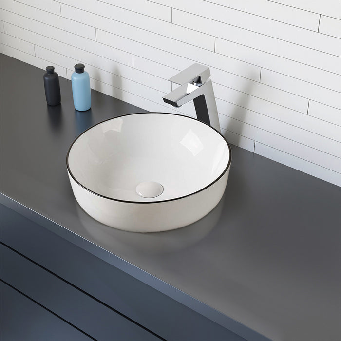 Lavabo rond de salle de bain Telly
