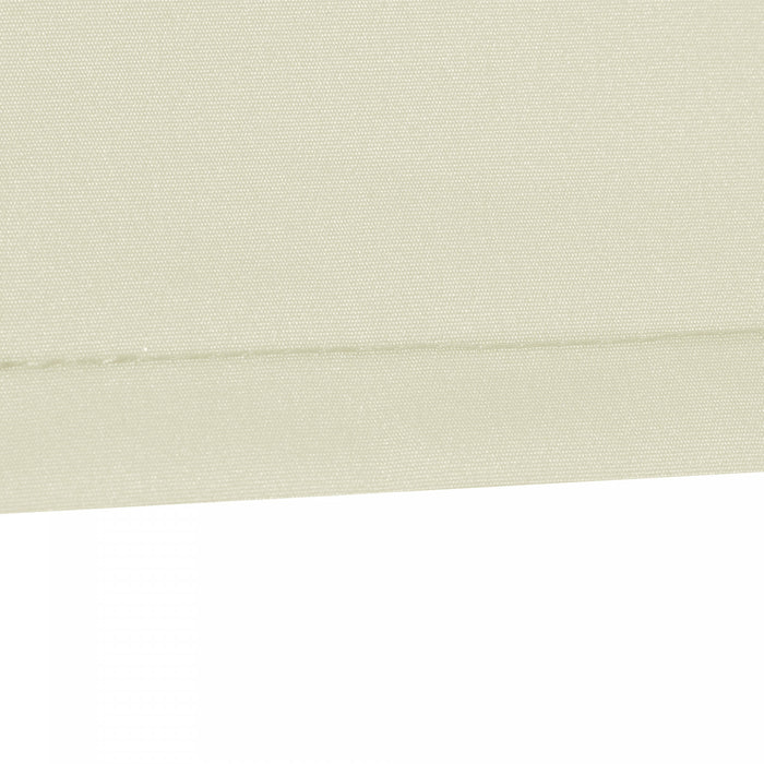 Outsunny Toile De Store Retractable De 10' X 8' Pour L'exterieur Protection Uv Blanc