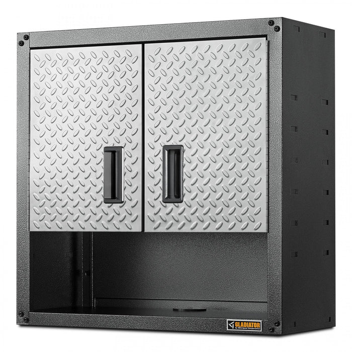  Armoire murale GearBox à portes 3/4 de Gladiator - bande de roulement argentée