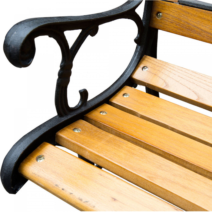 Banc De Jardin Pour 2 Personnes Outsunny 50, Naturel