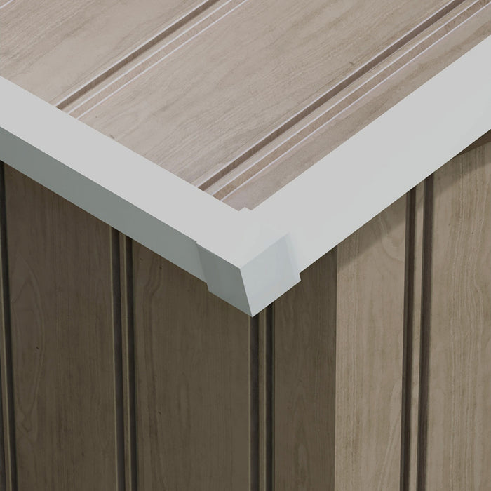 Outsunny Abri De Jardin 9,1' X 6,4' X 6,3' Avec Kit De Fondation En Acier