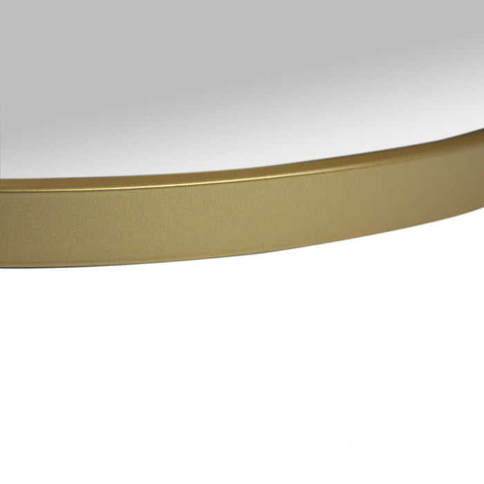 Miroir Halpert de 36 po doré