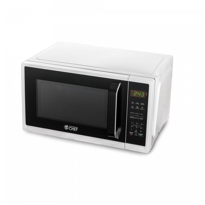 Four a micro-ondes de comptoir Commercial Chef serie CHM, 0,9 pi³, CHM9MW, blanc