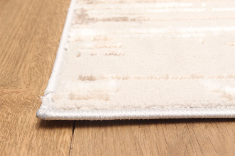 Tapis Contemporain/Moderne Nova 5'0\" x 8'0\" en Ivoire