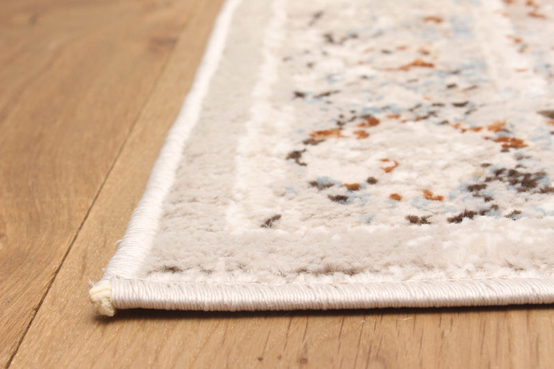 Tapis de Couloir Traditionnel Paradox 2'8\" x 8'2\" en Ivoire