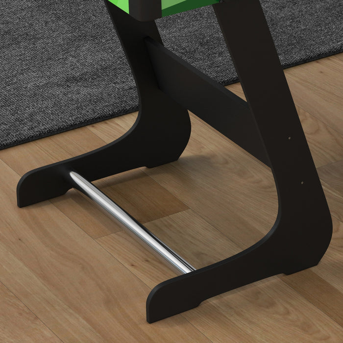 Soozier Table De Billard Pliante 41\" Avec Queues, Balles, Craie, Triangle