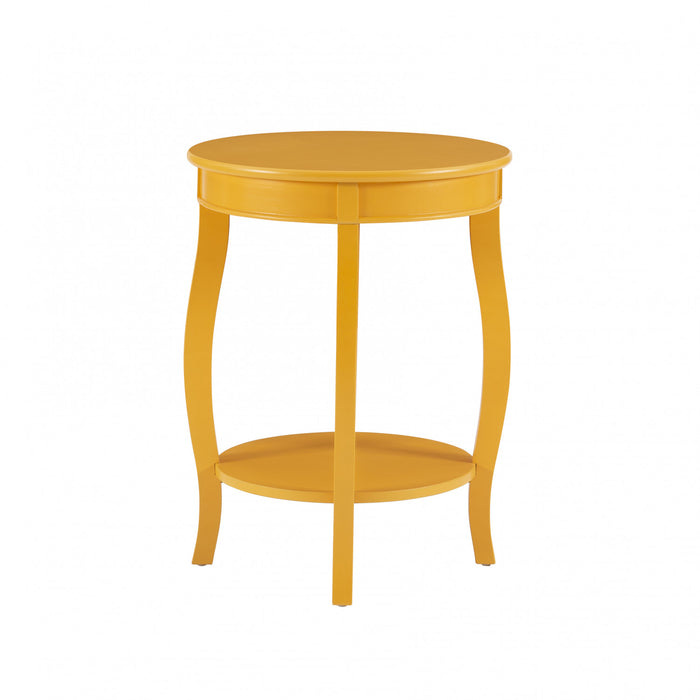 Table de fauteuil Rainbow - jaune