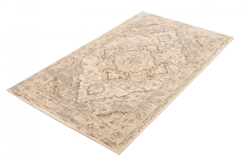 Carpette Priya beige - 5 pi 0 po x 8 pi 0 po