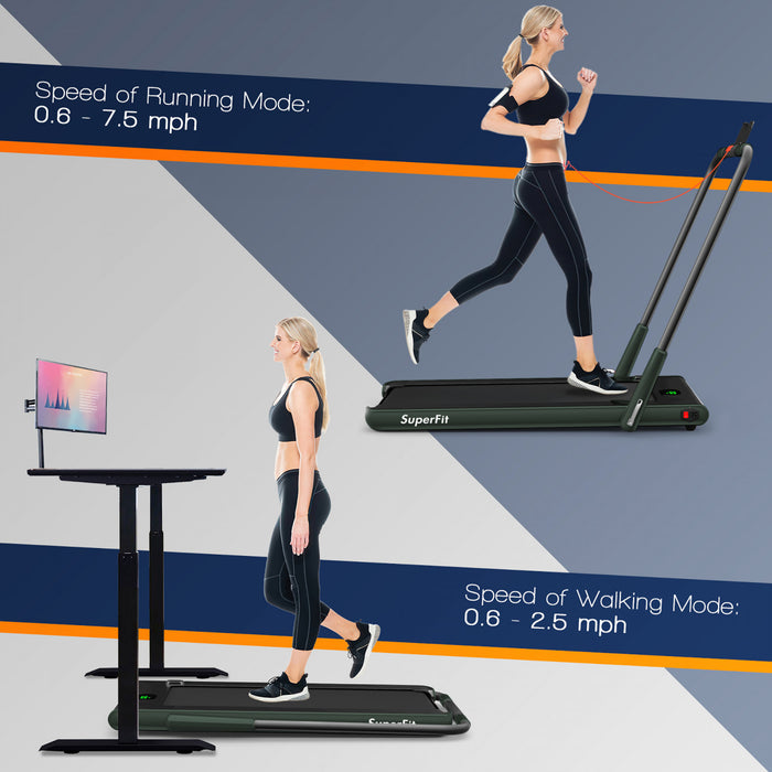 Tapis De Course Pliable 2,25cv Superfitavec Telecommande
