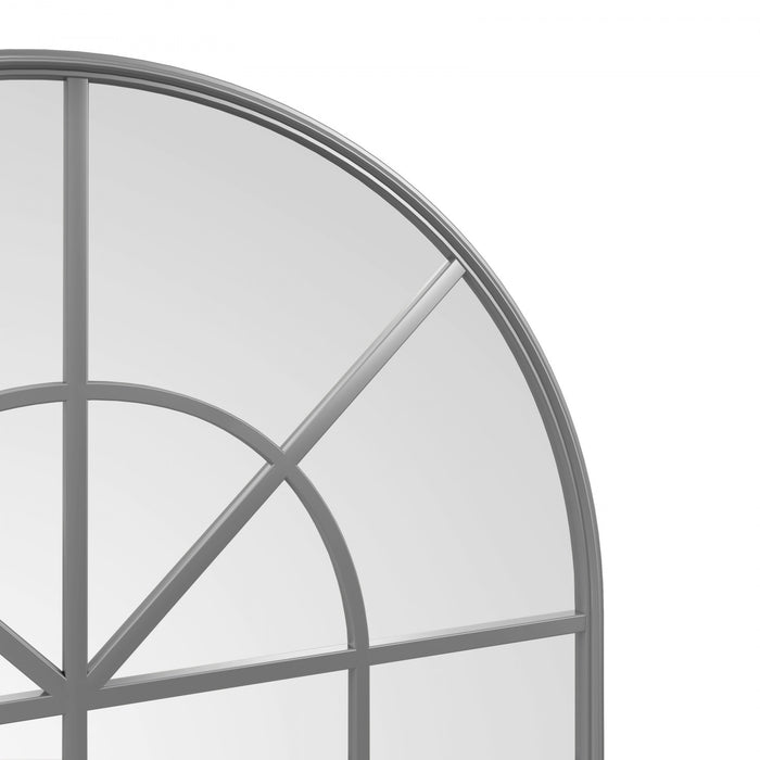 Miroir Mella de 41,5 po argenté