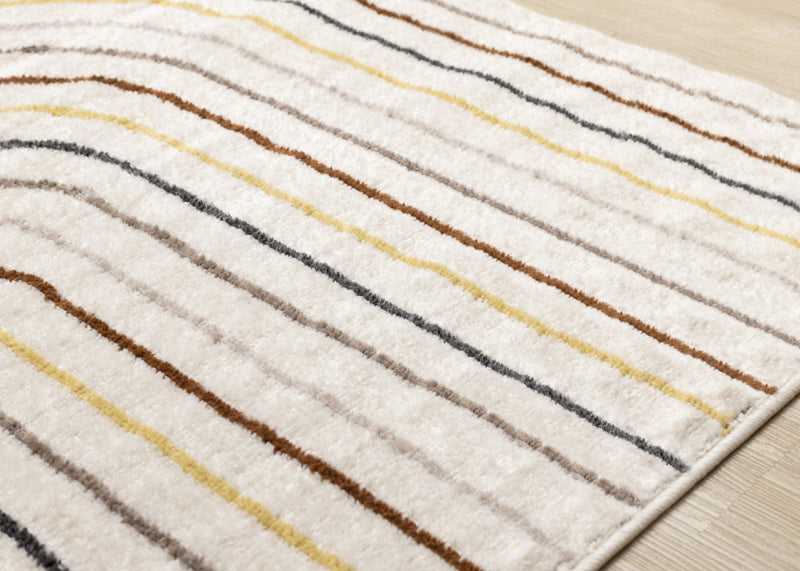 Carpette Marley multicolore à 2 arcs-en-ciel - 7 pi 10 po x 10 pi 6 po