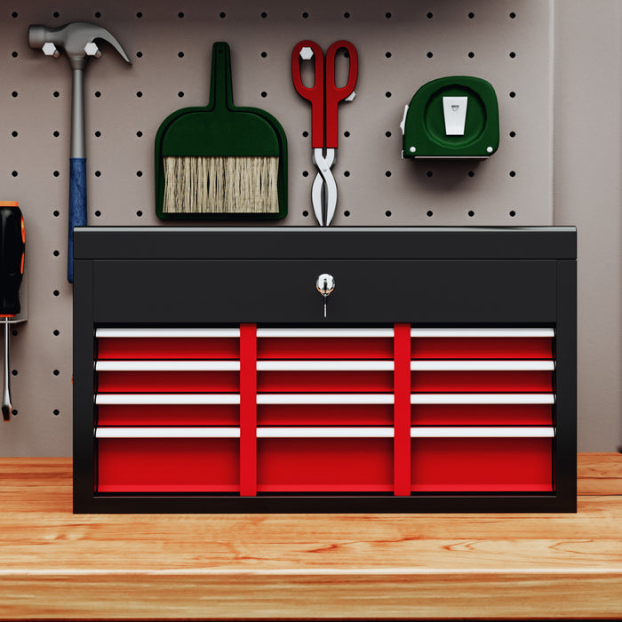 Homcom Boite A Outils En Metal A 6 Tiroirs De 24 Po Avec Boitier Superieur