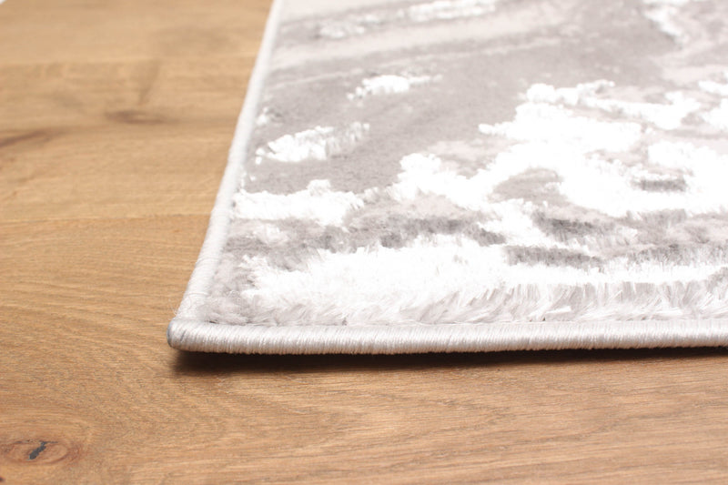 Tapis Contemporain/Moderne Dove 8'0\" x 10'0\" en Gris