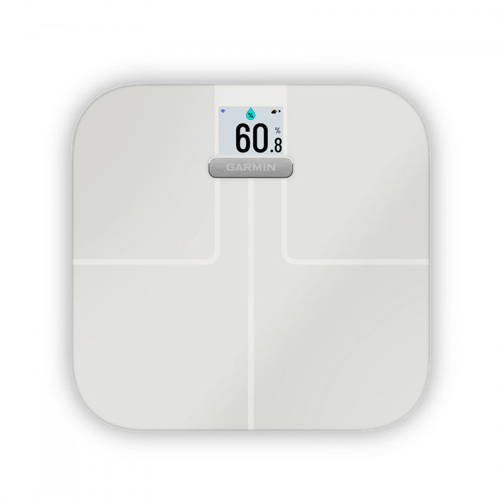 Garmin Index™ S2 Balance Connectee - Suivi De La Sante Holistique Avec Un Design Elegant - Blanc