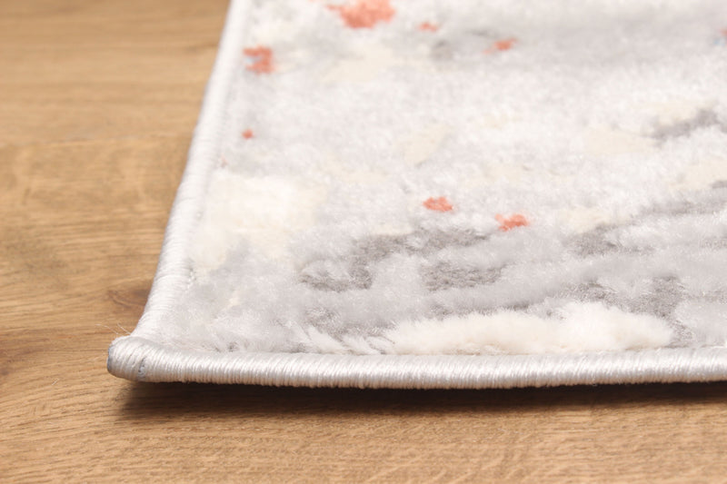 Tapis Contemporain/Moderne Arlo 8'0\" x 10'0\" en Ivoire