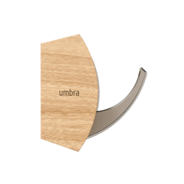 3 crochets muraux Flip de Umbra - naturels