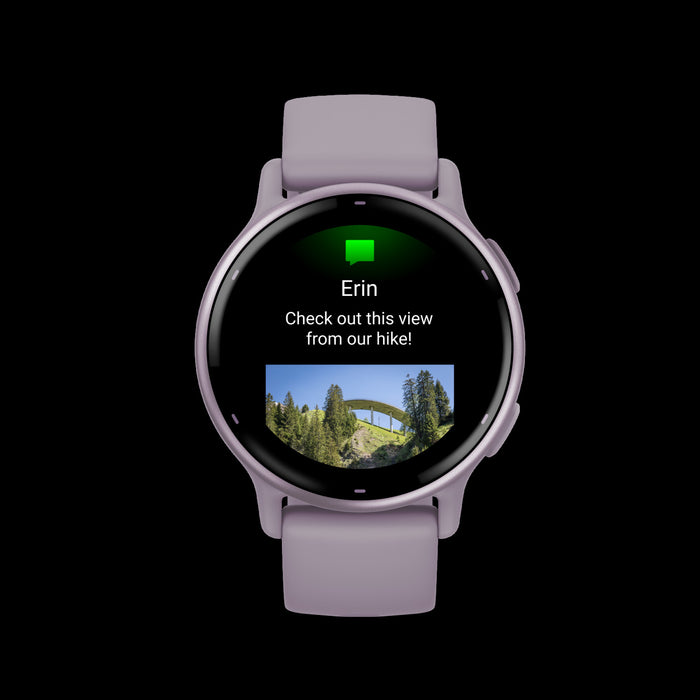 Garmin Vivoactive® 5 Montre Intelligente - Fonctionnalites Avancees De Suivi De La Sante Et De La Condition Physique - Orchidee