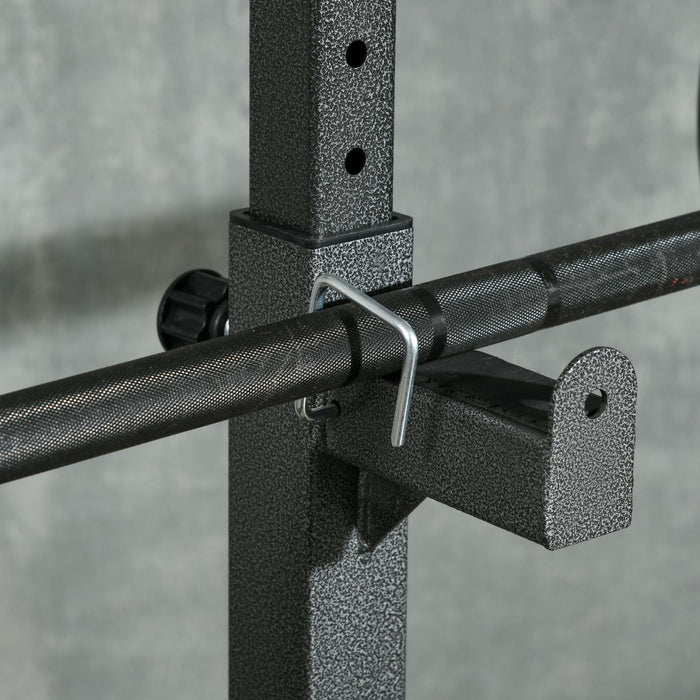Soozier Support Reglable Pour Squats Et Developpe Couche, Noir