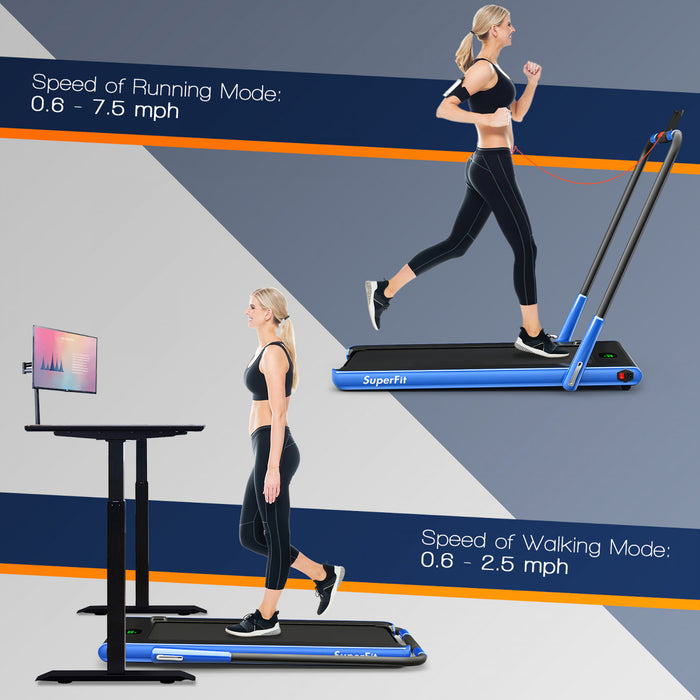Tapis De Course Pliable 2,25cv Superfitavec Telecommande
