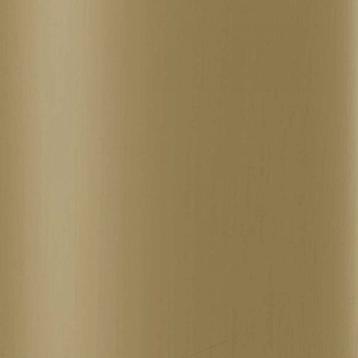 Plafonnier semi-affleuré Everly de Dainolite avec abat-jour blanc, fini laiton vieilli et 3 ampoules