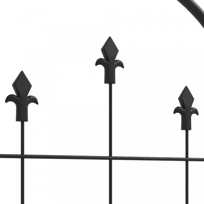 Lot De 6 Treillis De Jardin En Metal Pour Plantes Grimpantes Et Fleurs
