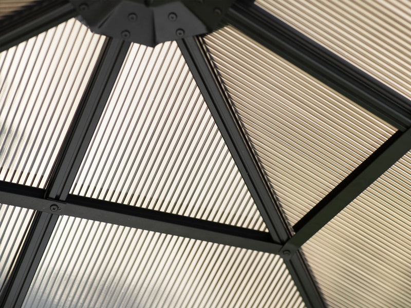 Gazebo Penguin Venus - Gazebo 12x14 Toit de polycarbonate