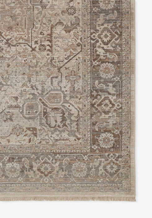 Tapis Traditionnel Selena 2'6\" x 8'0\" en Gris