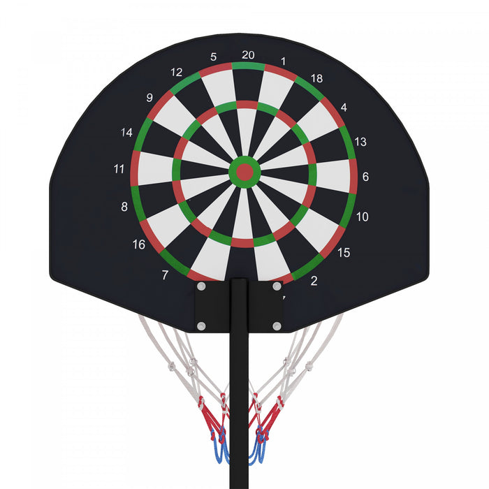 Soozier Panier De Basket-ball De 3 A 5 Pi Avec Jeu De Flechettes