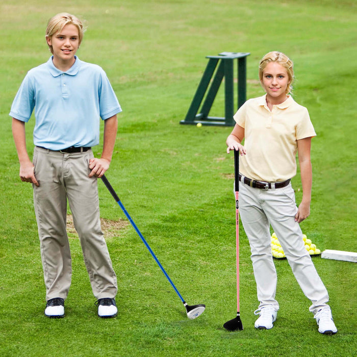 Ultimate Junior Golf Club Set Pour Enfants Comprend 165cc #3 Fairway Wood Et #7 Iron Blue