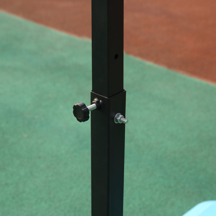Soozier Support De Panier De Basket-ball, Bleu