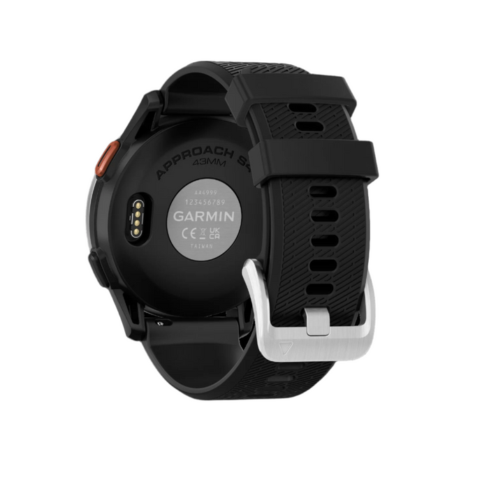  Silver Aluminum Bezel With Black Silicone Band