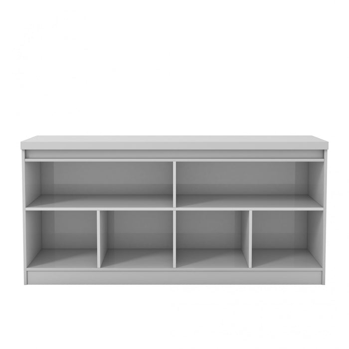 Buffet contemporain moderne viennois 62\" en blanc