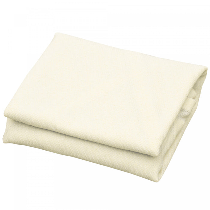 Voile D'ombrage Rectangulaire 3 X 4 M Polyethylene Haute Densite Resistant Aux Uv Coloris Creme