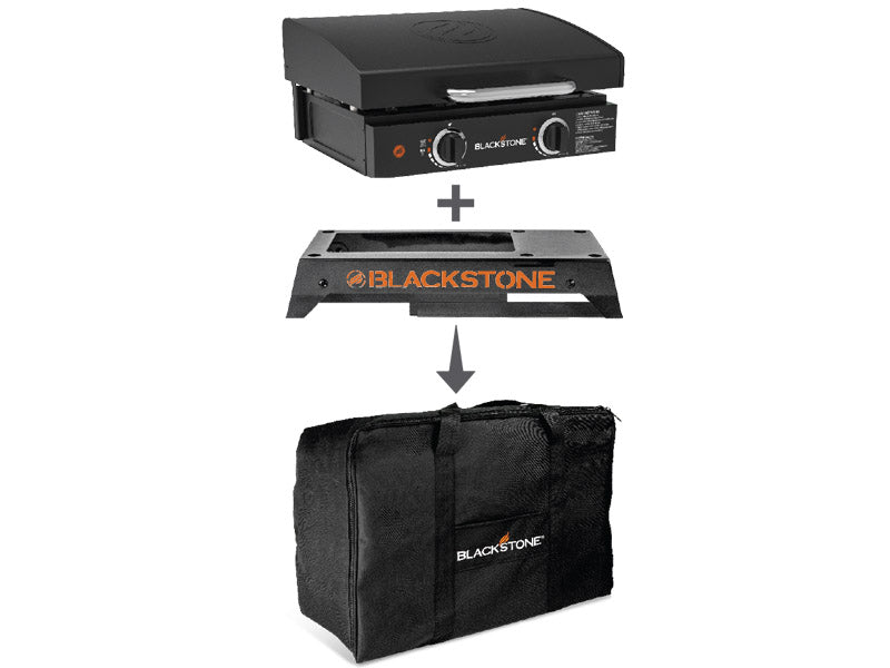 Sac de transport Blackstone pour plaque chauffante de 17 po et de 22 po, hotte et support - 5035
