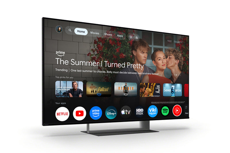 Téléviseur intelligent SONY Bravia 7 II 4K de 75 po avec HDR, True RGB et Google TV (13183596) - modèle 2026