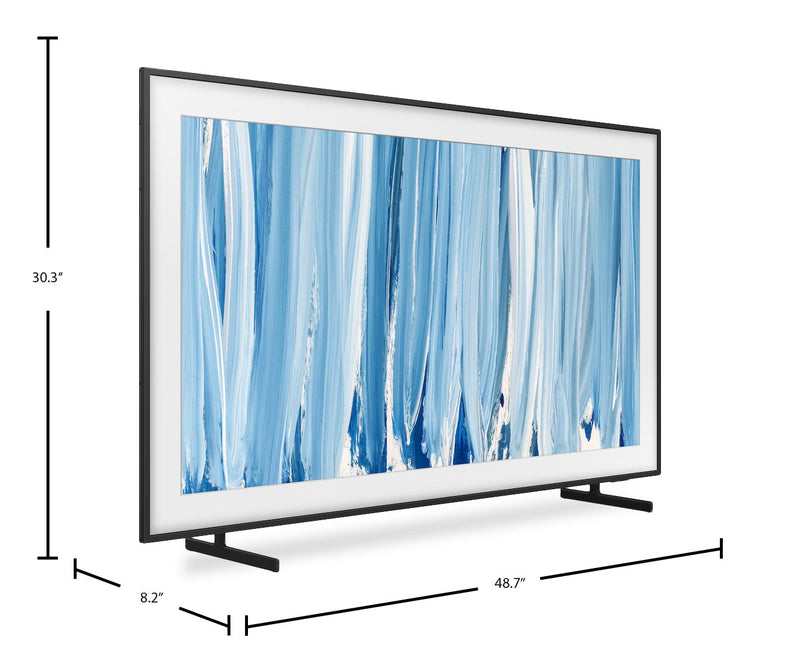 Téléviseur intelligent The Frame Pro SAMSUNG LS03HW 4K de 55 po avec Vision AI (QN55LS03HWFXZC) - modèle 2026 