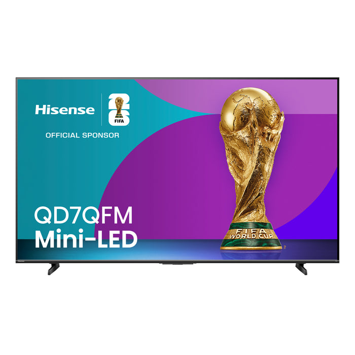 Téléviseur intelligent QLED à Mini DEL HISENSE QD7QFM UHD 4K de 55 po avec IA et Fire TV (55QD7QFM)