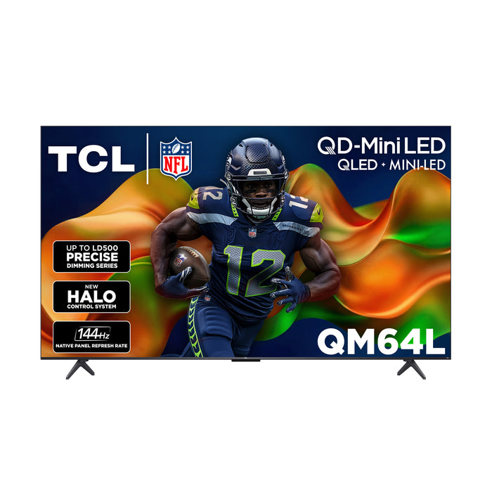 Téléviseur intelligent Mini DEL QD TCL QM64L 4K de 55 po avec Fire TV (55QM64L) - modèle 2026