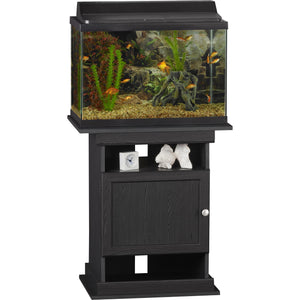 Meuble pour aquarium ou terrarium de 10 ou 20 gallons Flipper d’Ameriwood Home - chêne noir