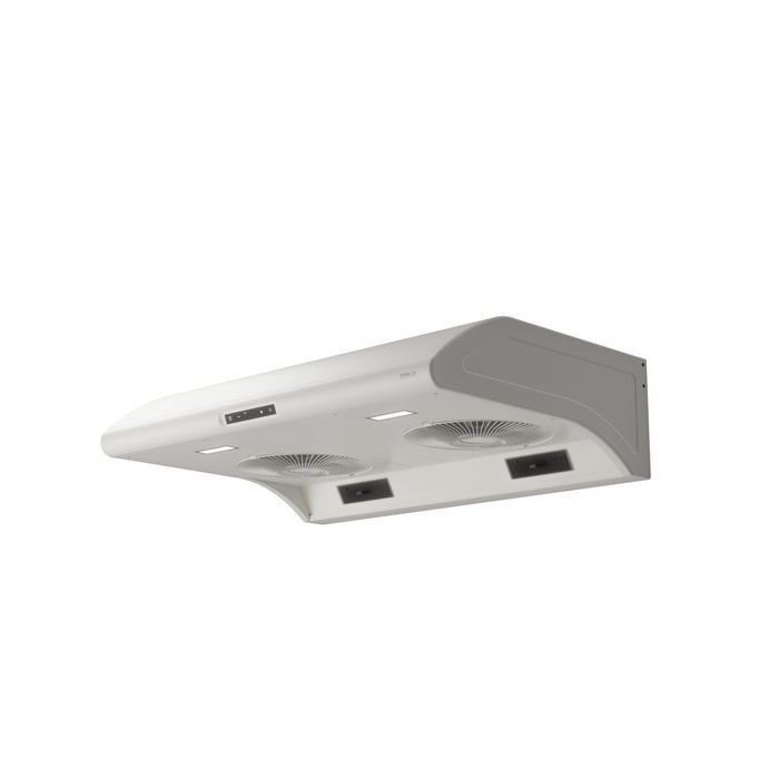 Hotte de cuisinière sous l’armoire Typhoon de Zephyr de 36 po - blanc mat - AK2136CW