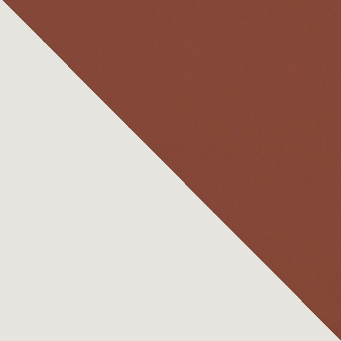 Meuble pour téléviseur Tribeca de Manhattan Comfort de 35,43 po de style moderne du milieu du 20e siècle avec pattes en bois massif - blanc cassé et rose orangé Terra