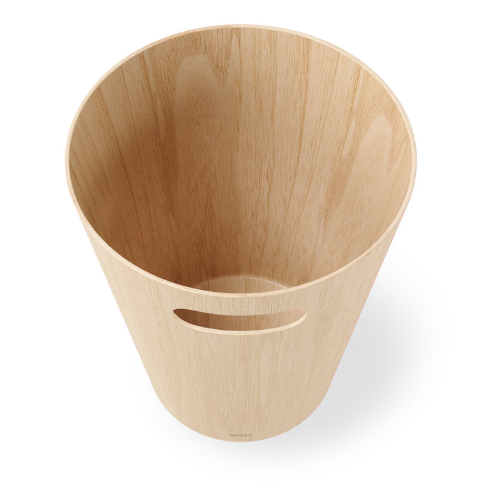 Poubelle Woodrow de Umbra - naturelle