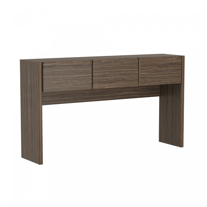 Console moderne Linda en noyer brun